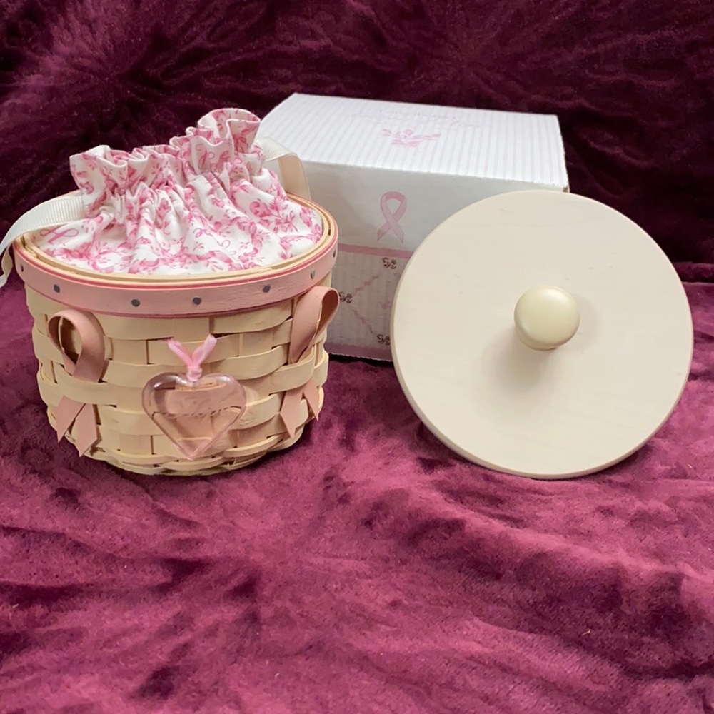 Longaberger Horizon Of Hope Basket Set